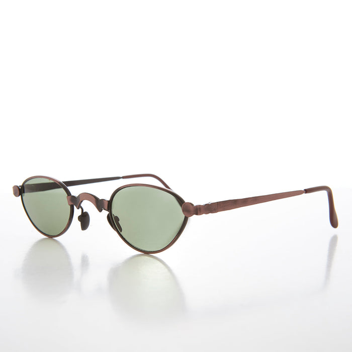 SUNGLASS MUSEUM Unique 90s Steampunk Sunglass Unisex Futuristic - Petar