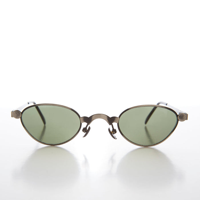 SUNGLASS MUSEUM Unique 90s Steampunk Sunglass Unisex Futuristic - Petar