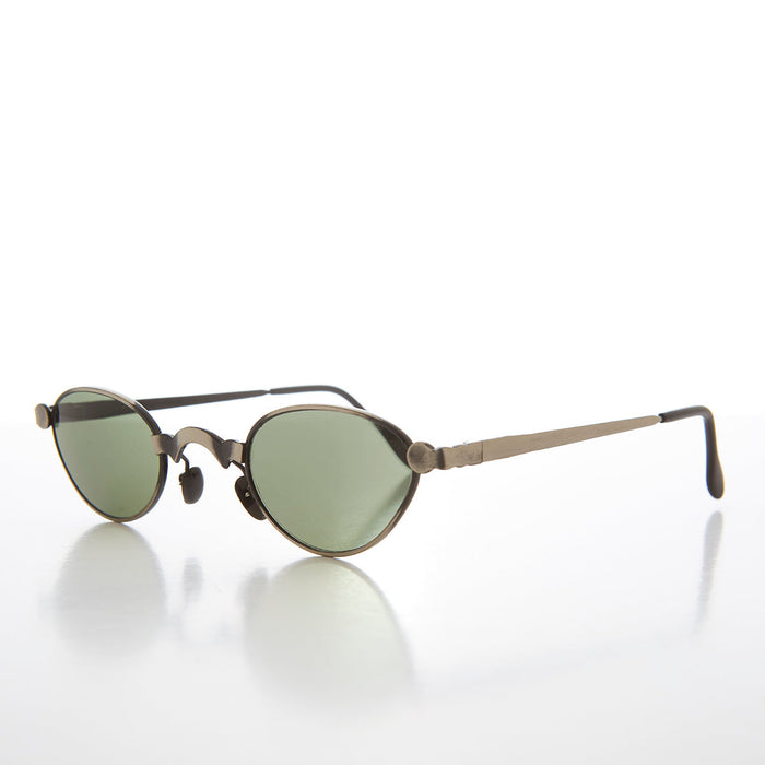 SUNGLASS MUSEUM Unique 90s Steampunk Sunglass Unisex Futuristic - Petar