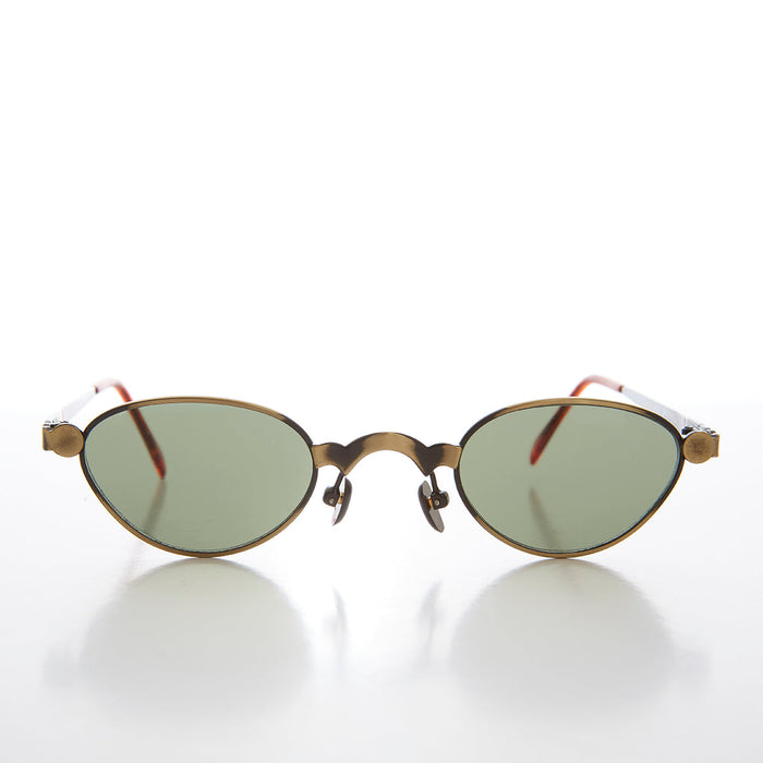 SUNGLASS MUSEUM Unique 90s Steampunk Sunglass Unisex Futuristic - Petar