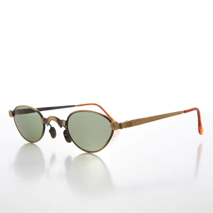 SUNGLASS MUSEUM Unique 90s Steampunk Sunglass Unisex Futuristic - Petar