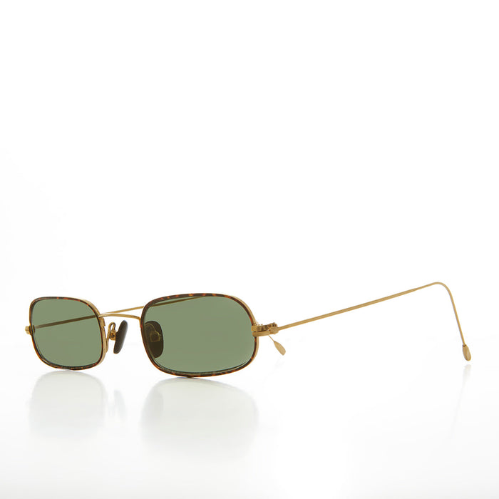 90s Micro Half Frame Sunglasses - Benny