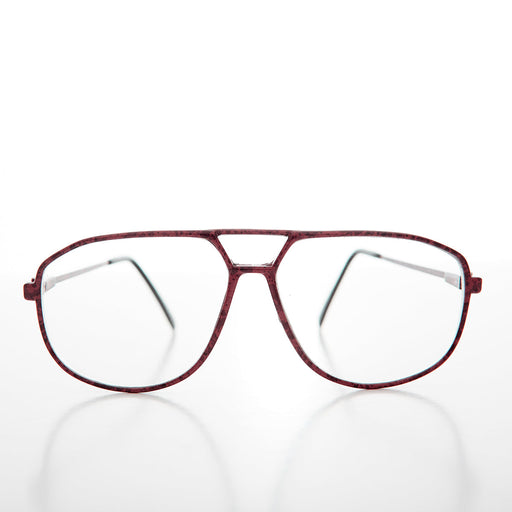 image of sunglasses model SUNGLASS MUSEUM SUNGLASS MUSEUM Square Aviator Glasses - Petra