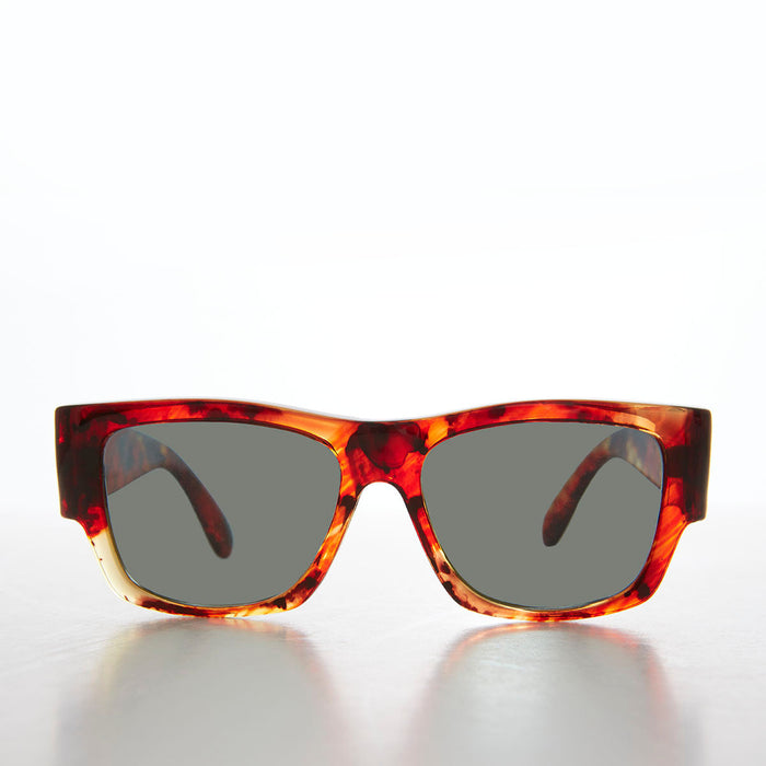 SUNGLASS MUSEUM Mod Beatnik Square Vintage Sunglass - Picasso