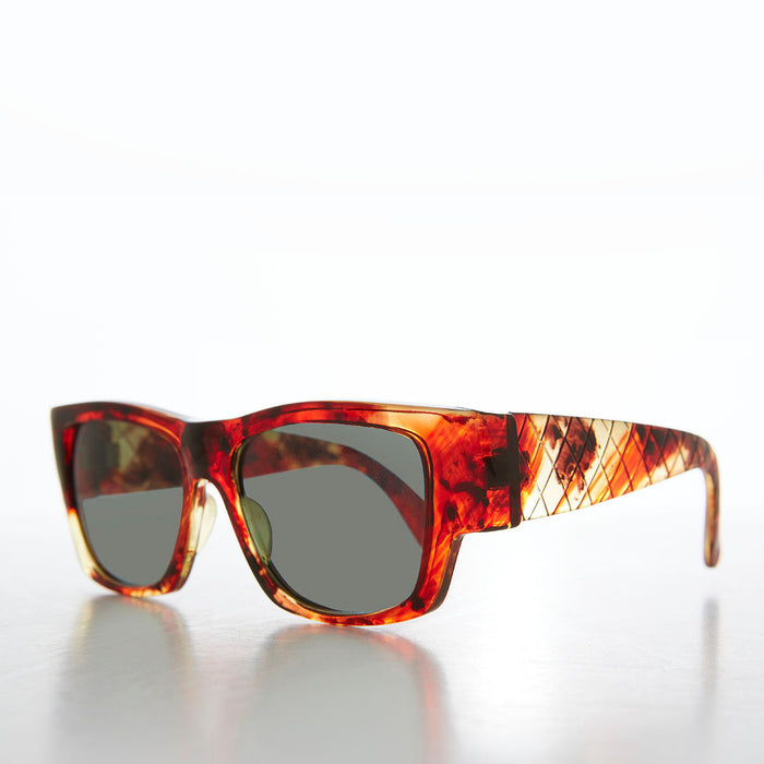 SUNGLASS MUSEUM Mod Beatnik Square Vintage Sunglass - Picasso