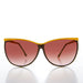 image of sunglasses model SUNGLASS MUSEUM SUNGLASS MUSEUM 80s Women's Gradient Lens Vintage Sunglasses - Prissy