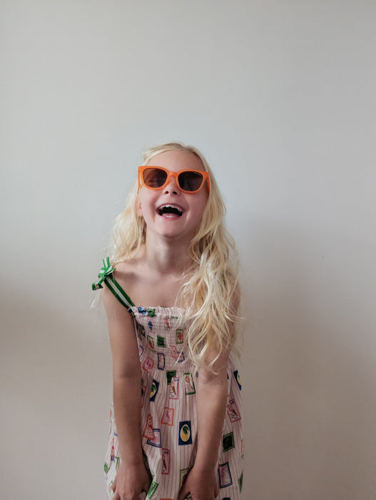Classic Wayfarer Sustainable Sunglasses | Bio-Based · Bendable · Polarized | Child | 3-8 Y | Black