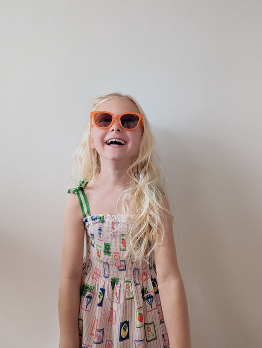 Classic Wayfarer Sustainable Sunglasses | Bio-Based · Bendable · Polarized | Child | 3-8 Y | Black