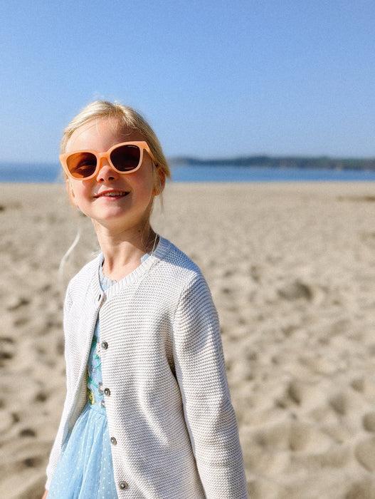 Classic Wayfarer Sustainable Sunglasses | Bio-Based · Bendable · Polarized | Child | 3-8 Y | Black