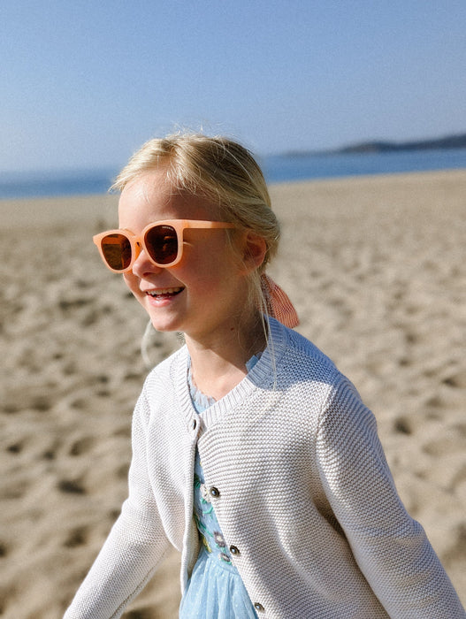 Classic Wayfarer Sustainable Sunglasses | Bio-Based · Bendable · Polarized | Child | 3-8 Y | Black