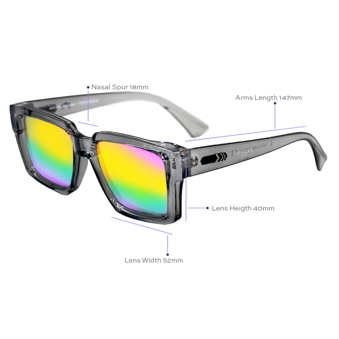 TOPFOXX Paloma x Topfoxx - Limited Edition Pride Squared Sunglasses - Product image