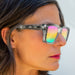 TOPFOXX Paloma x Topfoxx - Limited Edition Pride Squared Sunglasses - Product image