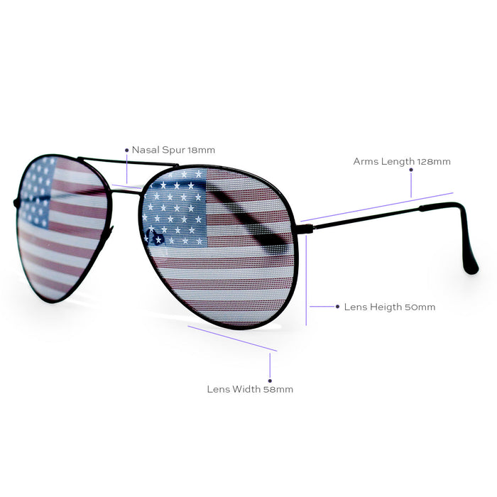 TOPFOXX Patriot Eyes – Aviator Sunglasses - Product image