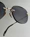 image of sunglasses model SAINT OWEN SAINT OWEN Sunglasses NEVER Gold | Grey