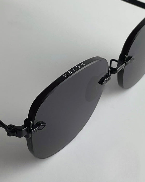 SAINT OWEN Sunglasses NEVER Black | Grey