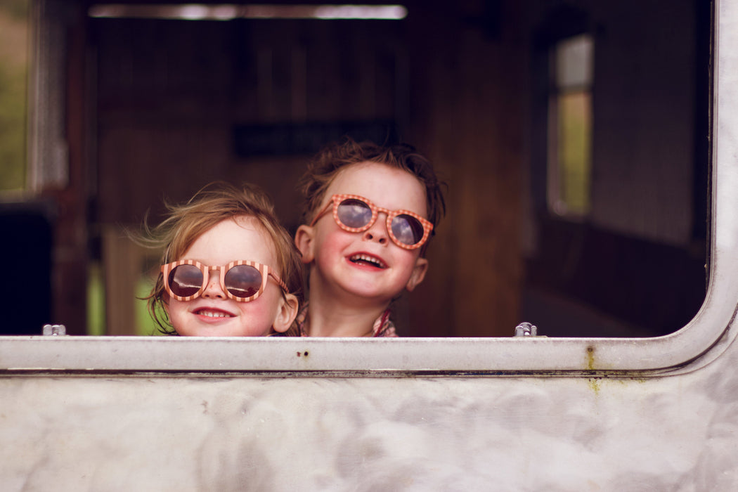 Classic | Sustainable Sunglasses | Plant-Based Bendable Polarized - Child | 3-8 Y | Ivory Tortoise
