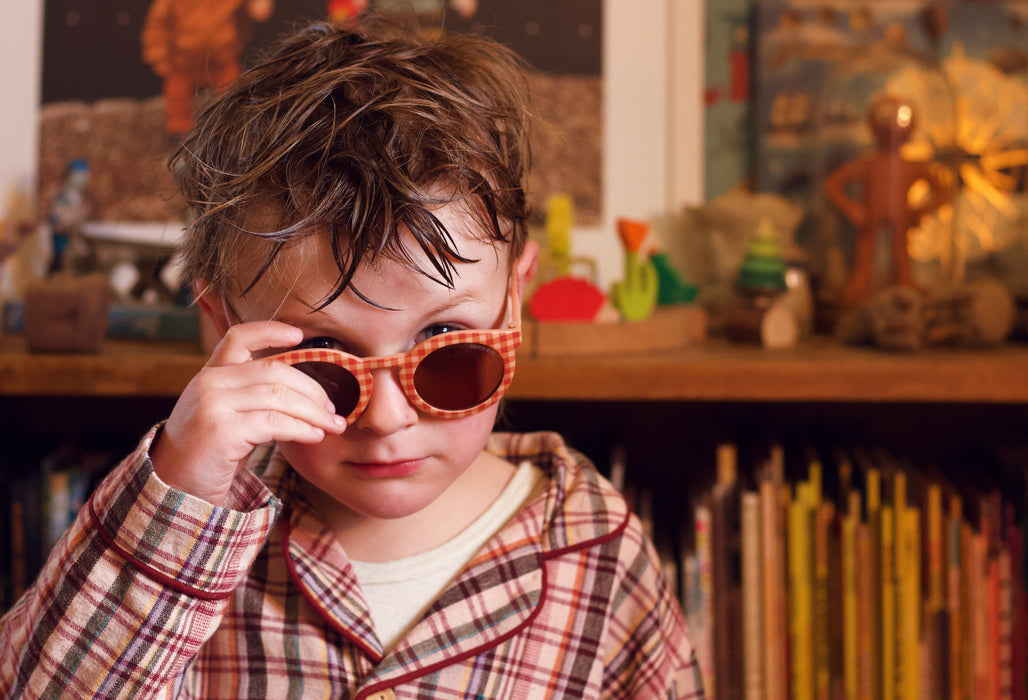 Classic | Sustainable Sunglasses | Plant-Based Bendable Polarized - Child | 3-8 Y | Ivory Tortoise
