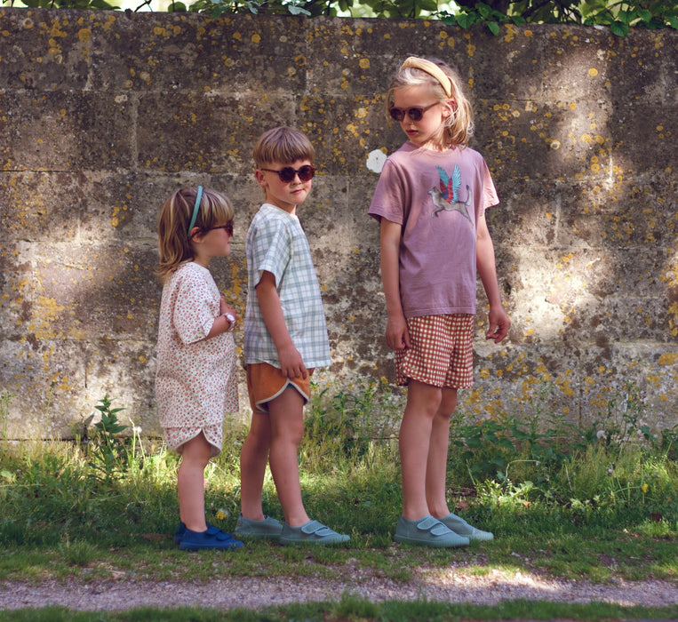 Classic | Sustainable Sunglasses | Plant-Based Bendable Polarized - Teen | 9-15 Y | Ivory Tortoise