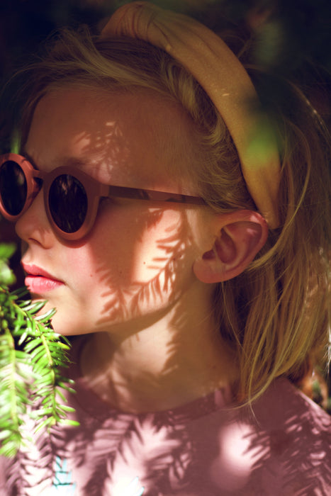 Classic | Sustainable Sunglasses | Plant-Based Bendable Polarized - Teen | 9-15 Y | Ivory Tortoise