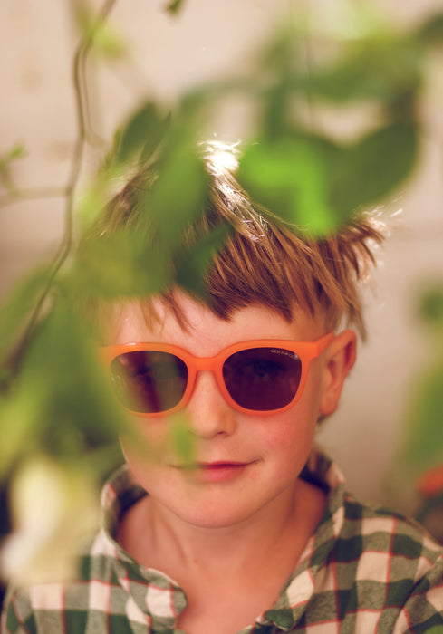 Classic Wayfarer Sustainable Sunglasses | Bio-Based · Bendable · Polarized | Child | 3-8 Y | Black