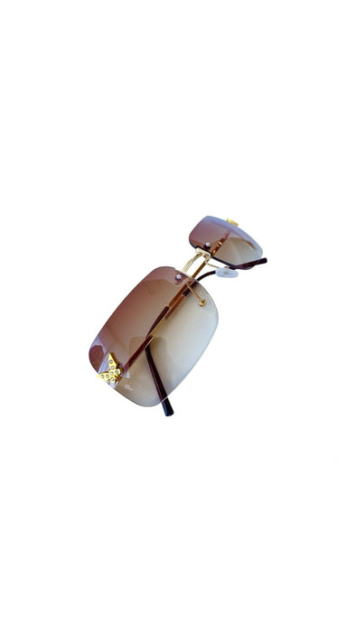 Papillon Blue Sunglasses