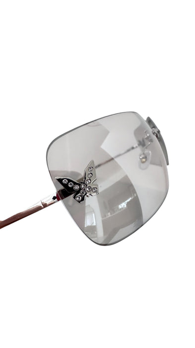 Papillon Silver Sunglasses
