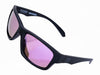 image of sunglasses model Rockwell Time POMPEI FLOATABLE (MATTE BLACK/PURPLE POLARIZED HYDRO)