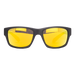 image of sunglasses model Rockwell Time POMPEI FLOATABLE (MATTE BLACK/GOLD POLARIZED HYDRO)