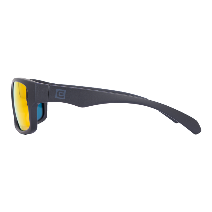 image of sunglasses model Rockwell Time POMPEI FLOATABLE (MATTE BLACK/GOLD POLARIZED HYDRO)