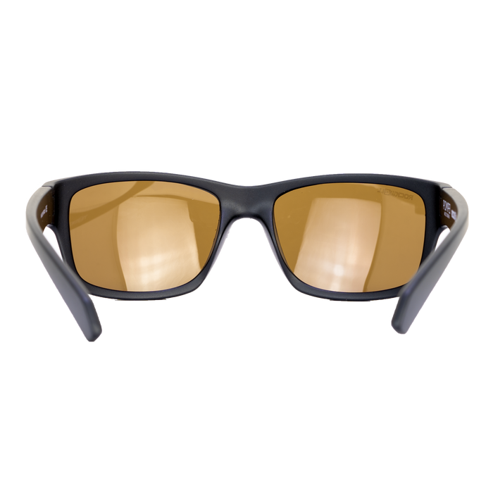 image of sunglasses model Rockwell Time POMPEI FLOATABLE (MATTE BLACK/BROWN POLARIZED HYDRO)