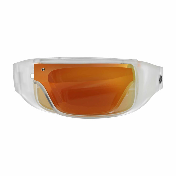 POPGEAR | Non-Polarized, Matte Crystal, Orange Mirror