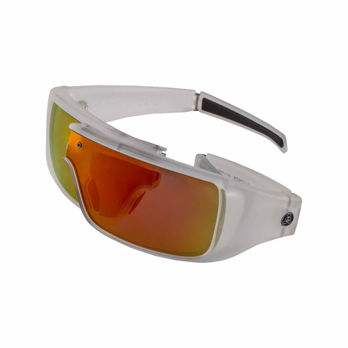 POPGEAR | Non-Polarized, Matte Crystal, Orange Mirror