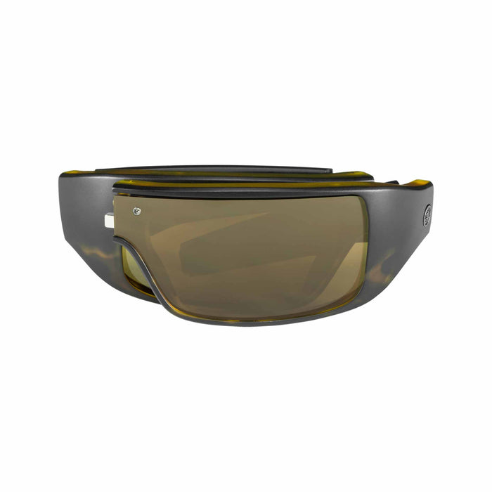 POPGEAR | Polarized, Matte Black Tortoise, Brown Lens