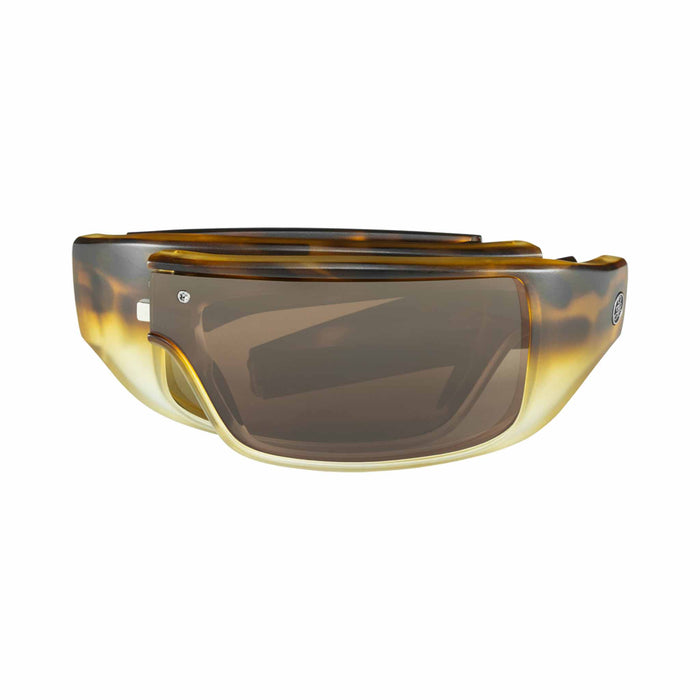 POPGEAR | Non-Polarized, Matte Tortoise Crystal, Brown Lens