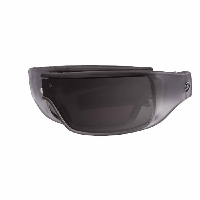 POPGEAR | Polarized, Matte Smoke/Black Crystal, Gray Lens