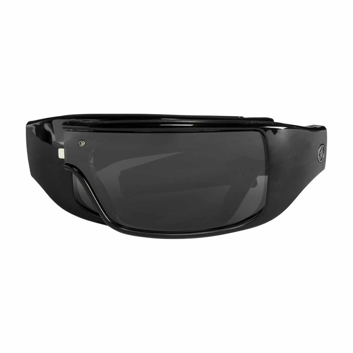 POPGEAR | Polarized, Gloss Black Crystal, Gray Lens