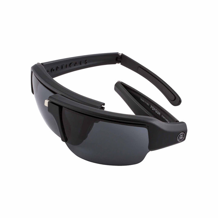 POPGUN | Non-Polarized, Matte Black, Gray Lens