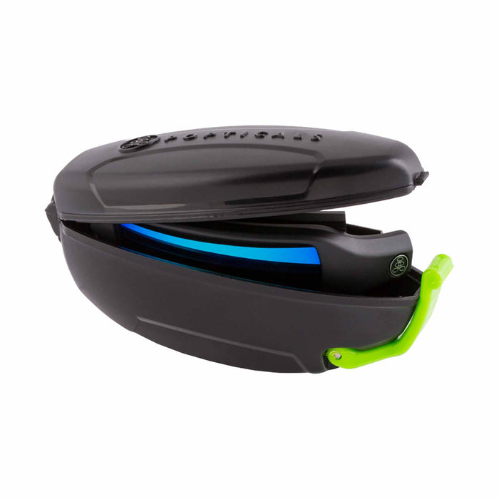 POPGUN | Polarized, Matte Black, Blue Mirror