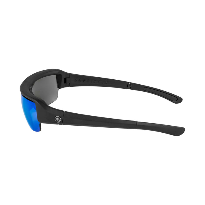 POPGUN | Polarized, Matte Black, Blue Mirror