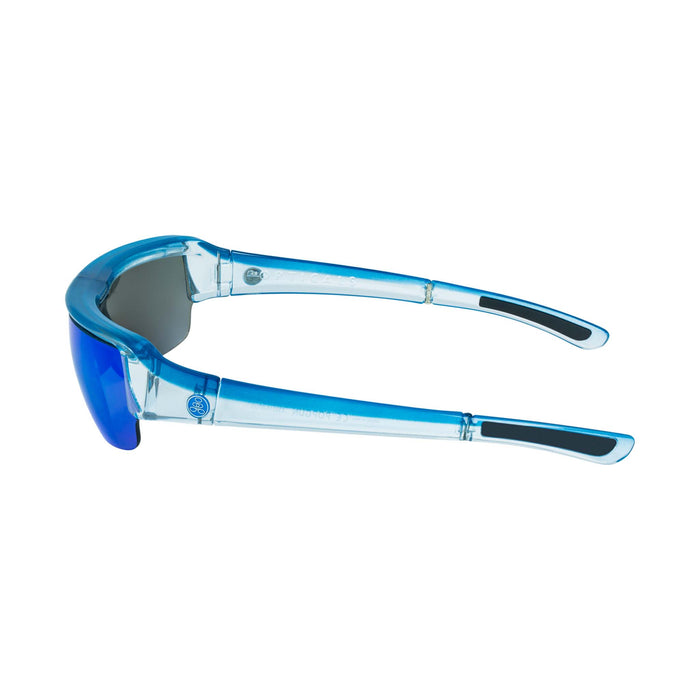 POPGUN | Polarized, Gloss Blue/Clear Crystal, Blue Mirror