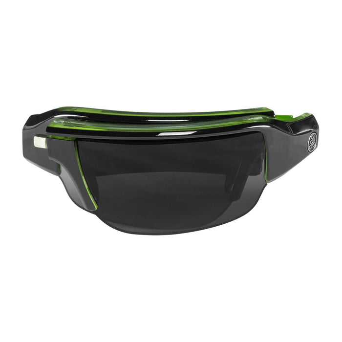 POPGUN | Polarized, Gloss Black/Green Crystal, Gray Lens