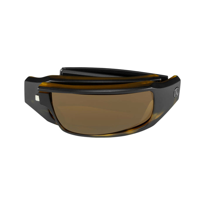 POPSIGN | Polarized, Matte Black Tortoise, Brown Lens