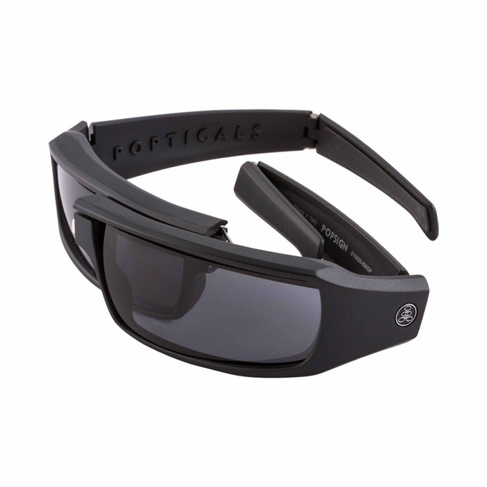 POPSIGN | Polarized, Matte Black, Gray Lens