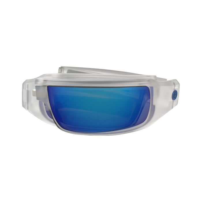 POPSIGN | Polarized, Matte Crystal, Blue Mirror
