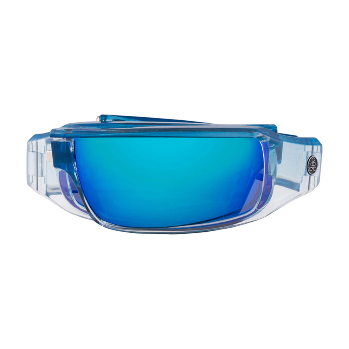 POPSIGN | Polarized, Gloss Blue/Clear Crystal, Blue Mirror