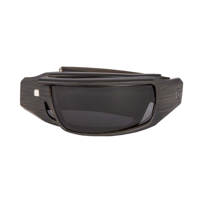 POPSIGN | Polarized, Matte Brush Black, Gray Lens