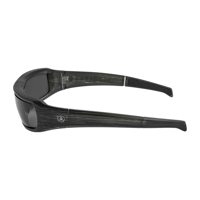 POPSIGN | Polarized, Matte Brush Black, Gray Lens