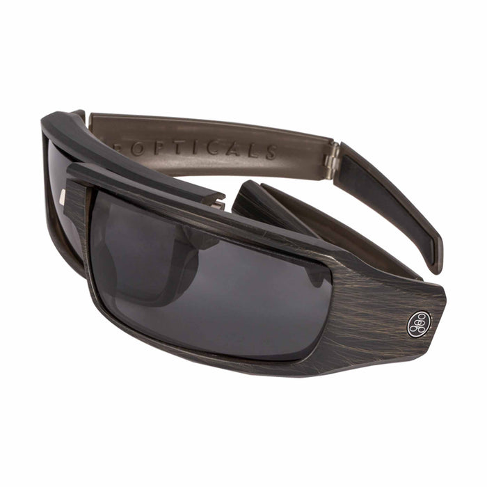 POPSIGN | Polarized, Matte Brush Black, Gray Lens