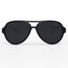 TOPFOXX Poseidon Black – Tangle-Free Floating Aviators - Product image