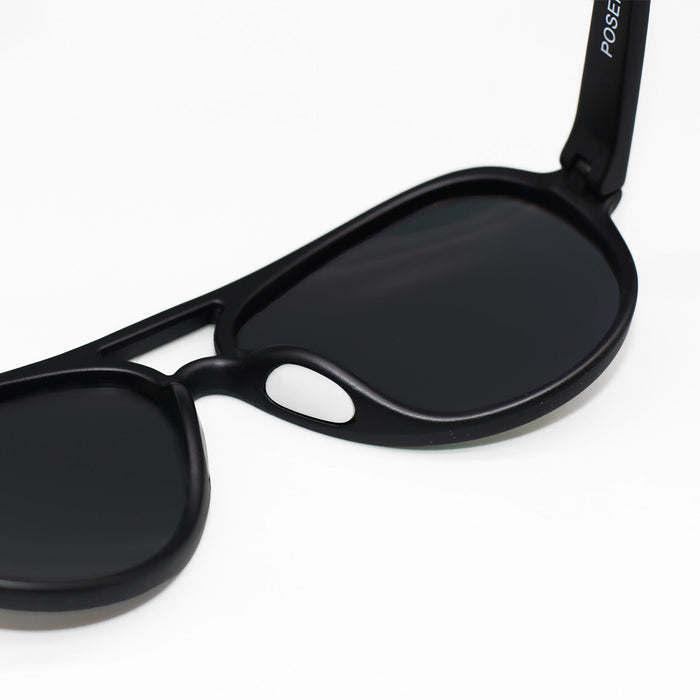 TOPFOXX Poseidon Black – Tangle-Free Floating Aviators - Product image